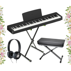 VALUE PACK PIAN DIGITAL YAMAHA P145 BT