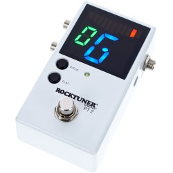 ROCKTUNER PEDALA TUNER PT 2 WHITE