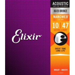 CORZI CHITARA ACUSTICA ELIXIR 11002 NANOWEB