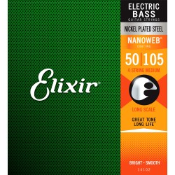 CORZI CHITARA BASS ELECTRIC ELIXIR 14102 NANOWEB