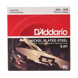 D'ADDARIO CORZI BANJO NICKEL J61