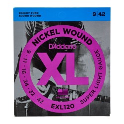 CORZI CHITARA ELECTRICA D'ADDARIO EXL120