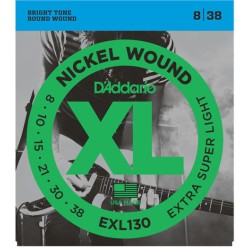 CORZI CHITARA ELECTRICA D'ADDARIO EXL130