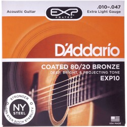 CORZI CHITARA ACUSTICA D'ADDARIO EXP10