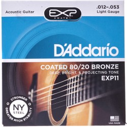 CORZI CHITARA ACUSTICA D'ADDARIO EXP11