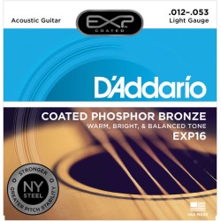 CORZI CHITARA ACUSTICA D'ADDARIO EXP16