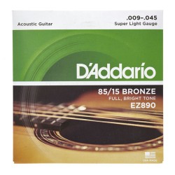 CORZI CHITARA ACUSTICA D'ADDARIO EZ890